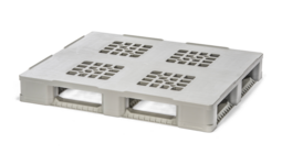 Plastpalle 1200x1000x160 mm