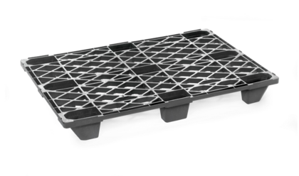 Plastpalle 1200x800x140 mm