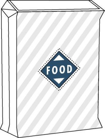 PE-sæk med ventil fødevaregodkendt - Friktion (Billedet ejes af Accon)