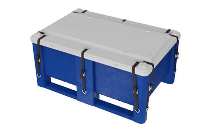 Dolav 800 UN S540 er en UN-godkendt plastcontainer til indsamling af f.eks. litiumbatterier.