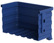 Ekstra flot og ensartet inderside – et tilvalg til Storbox/Berglöfslådan, som er en robust og holdbar container og løser logistikken for alt affald i sværindustrien.