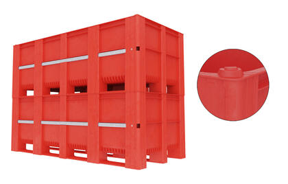 Dolav är en robust och stabil plastcontainer som löser logistiken kring hanteringen av farligt avfall. Samla in bilbatterier, kemikalier, lösningsmedel etc på ett effektivare sätt med Dolav.