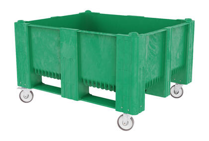 Förenkla logistiken för ditt farliga avfall med Dolav SH540, som är en låg eller hög plastbehållare som går att få med hjul för ett flexiblare arbetssätt.
