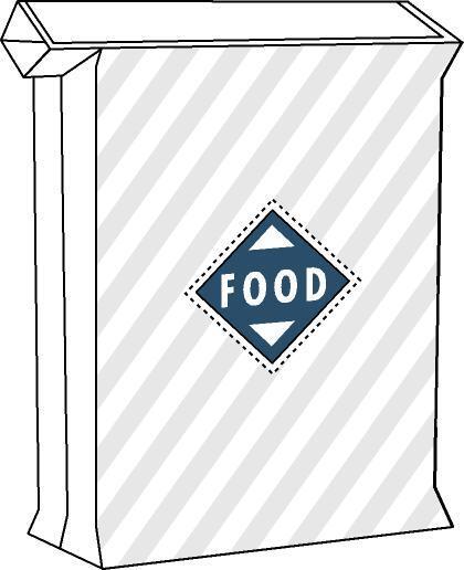 PE-sæk med udvendig ventil fødevaregodkendt - Friktion (Billedet ejes af Accon)