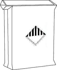 PE-sæk med udvendig ventil - Farligt gods (Billedet ejes af Accon )