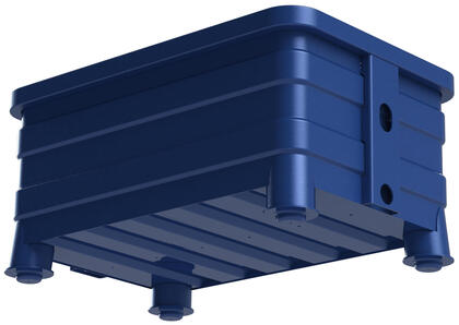 Storbox 400T - Framtidens moderna plåtbehållare för hantering av tungt gods inom olika typer av industrier. Kompatibel med Berglöfslådan.