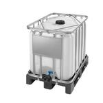 IBC Container 600 Liter Standard, Plastpalle, 150 mm fyldning